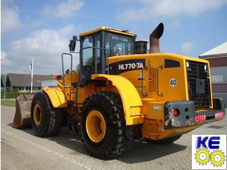 Стекло заднее закаленное HYUNDAI HL760-7a