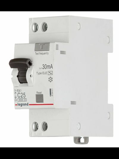 Автоматические выключатели дифференциального тока (дифавтоматы) Legrand RX3