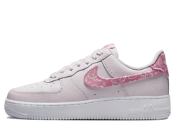 Розовые кроссовки Nike Air Force 1 '07 Pink Paisley FD1448-664