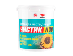 Средство для очистки рук №30 Чистик, ведро, 2.5 л, 6812