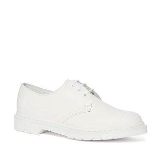 БОТИНКИ DR. MARTENS 1461 MONO БЕЛЫЕ