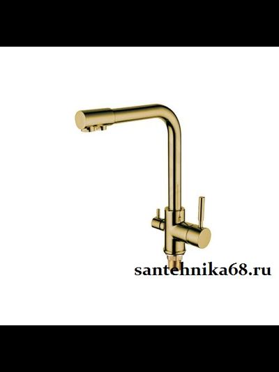 Смеситель для кухни с краном для питьевой воды POTATO Р4098-2