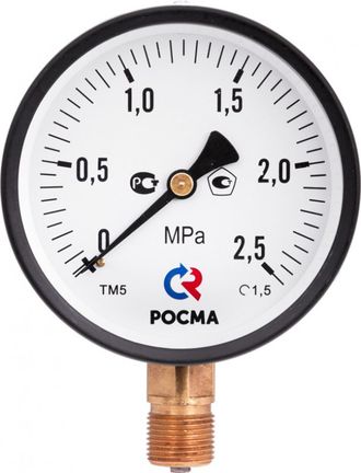 Манометр ТМ-510Р 1,6МПа Класс 1,5 Росма