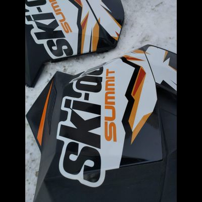 Наклейки на снегоход SKI DOO 2008-2013 #873