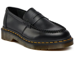 Dr Martens Penton Loafers Black Smooth