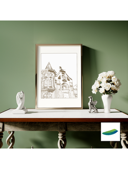 Постер «Дом Маргариты» из коллекции «Графические этюды».