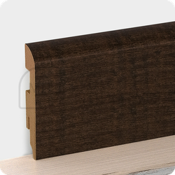 Плинтус МДФ TeckWood 75х16 Дуб баррель