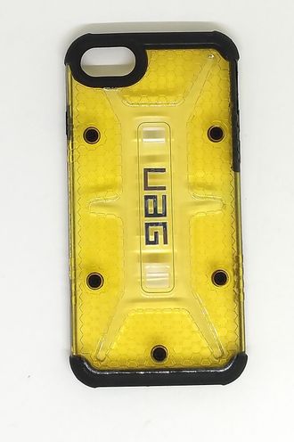 Защитная крышка iPhone 8, UAG, прозрачная, золотистая