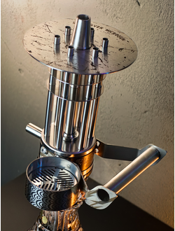MICROGUN HOOKAH SILVER