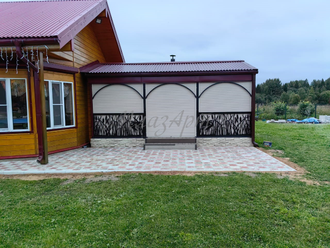 Панель из металла "Камыши"