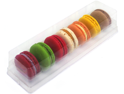 Пирожное «Macarons» 25г*7шт (блистер). 100% миндальная мука