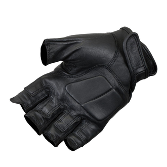 Перчатки без пальцев PROUD TO RIDE 220 кожа, цвет Черный низкая цена