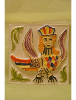 Сирин (изразцовая плитка)