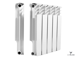 Радиатор биметаллический 500/80, 5 секций, 750 Вт