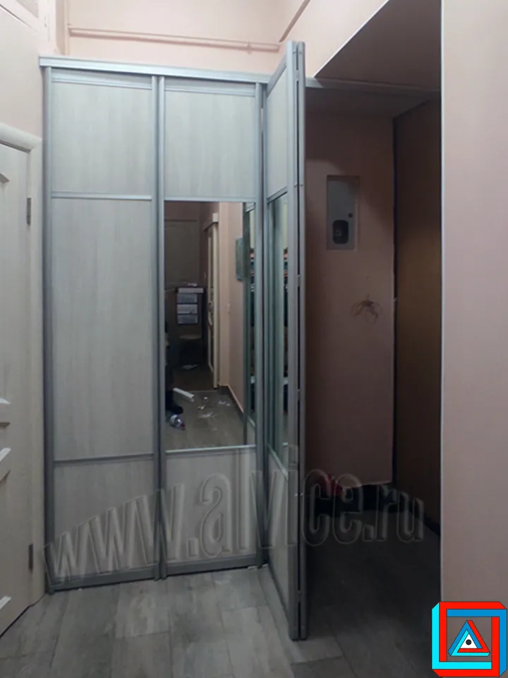 Фото 08 - базируется на каркасе встроенного шкафа