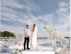 Арка для выездной церемонии "Lux"