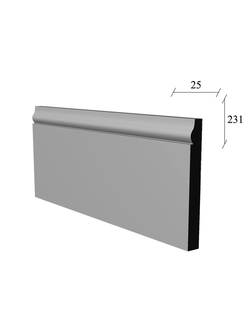 плинтус напольный П-09