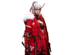 ПРЕДЗАКАЗ - Девушка-киборг (в красном) - Коллекционная фигурка 1/6 Ghost Attendant Red Remains (GS-002) - POPCOSTUME  ?ЦЕНА: 33900 РУБ.?