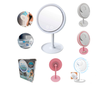 Зеркало косметическое с LED подсветкой и обдувом Beauty Breeze Miroir 5x