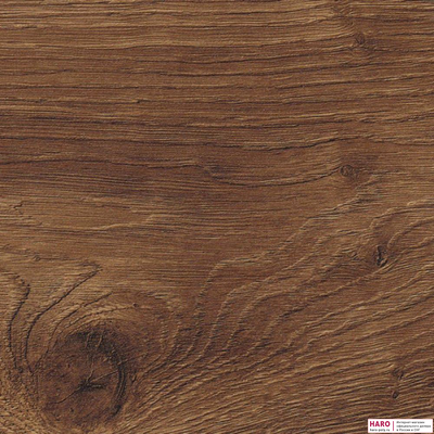 Декор ламината Haro Дуб с янтарной сердцевиной 538656 структура