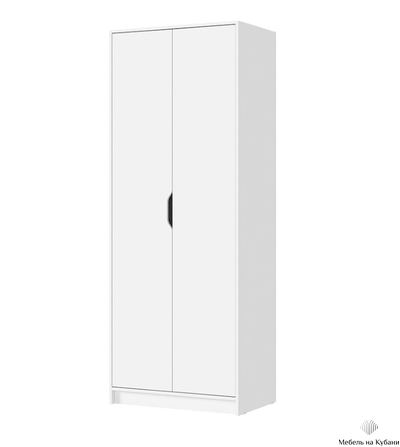 Руна ШК-02 Шкаф 2-х створчатый Белый/Белый