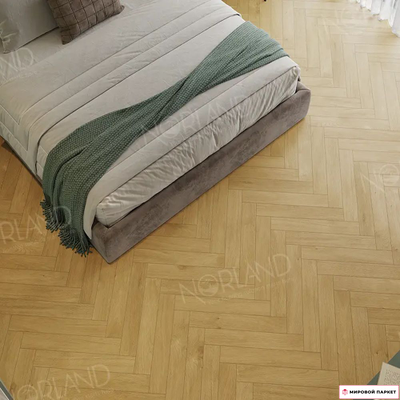 Ламинат Norland Herringbone Elegant Дуб Мальта LF304-12 33 класс толщина 8 мм с фаской 1.92 м2