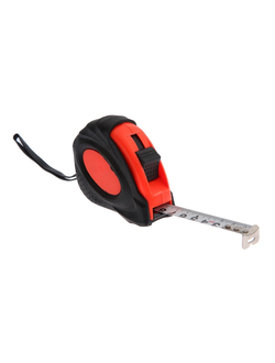 Рулетка, обрезиненный корпус, 5 м х 19 мм