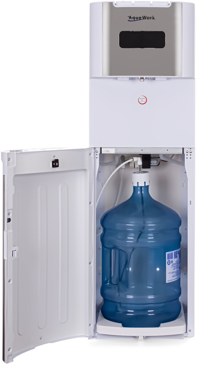 Aqua Work 72-LDS белый с нижней загрузкой, с нагревом и электронным охлаждением
