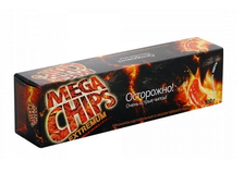 МЕГАЧИПС чипсы со вкусом Тайский перец, ОСТРЫЕ, в упаковке 100 гр.
