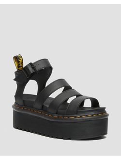 Босоножки Dr. Martens BLAIRE HYDRO LEATHER PLATFORM STRAP SANDALS