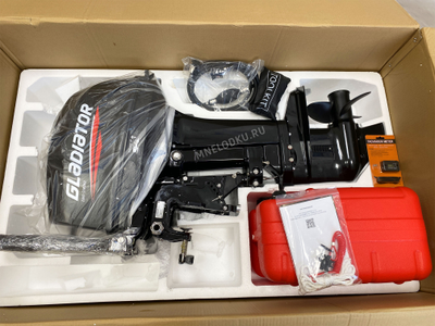 Лодочный мотор GLADIATOR G9.9PRO FHS комплектация