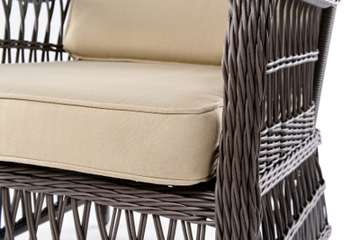 Плетеный 2-х местный диван Cannes