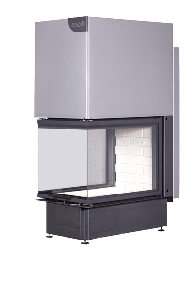 Каминная топка Экокамин ДЕЛЬТА 700 три стекла