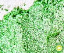 Зеленый, пигмент (микка) перламутровый сухой, 5 гр.
