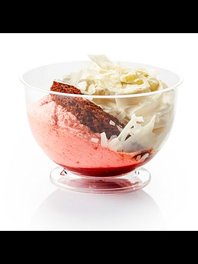 Форма фуршетная/Креманка десертная прозр. "Кристалл" б/к ПС (20 шт./уп.), 200мл