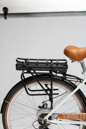 Электровелосипед D905/ 7ск 27.5" белый рама 18"