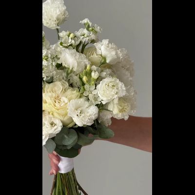 Букет невесты &amp; Бутоньерка № 1400