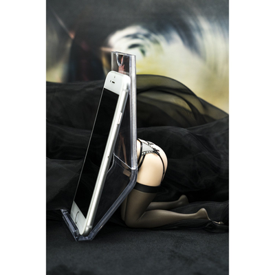Оригинальная подставка под смартфон (CELL PHONE GIRL MOBILE STAND ELDER SISTER VER. (BLACK GARTER BELTS)