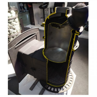 Печь банная "Атмосфера XL " сетка нержавейка