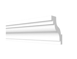 Потолочный плинтус DECOR-DIZAYN DD28, из дюрополимера, под покраску, ударопрочный