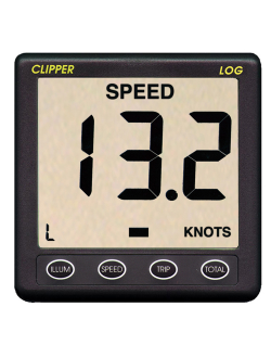 Лаг со счетчиком пути Nasa Clipper ClipLog 12В 110x110мм с вертушкой и защитной крышкой