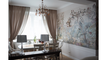 Двухуровневая квартира. Неоклассика.