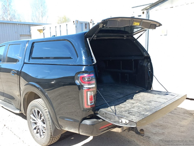 Стильный коммерческий кунг Sk3 для Great Wall Poer черного цвета от AVENGERURAL.RU