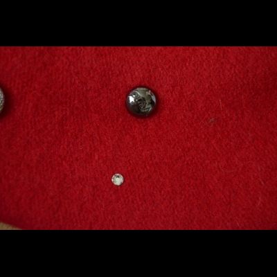 Красный фетровый берет Vizio Визио Италия 3633