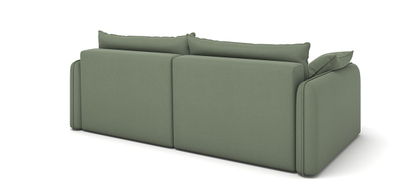 ДВУСПАЛЬНЫЙ КОМПАКТНЫЙ ПРУЖИННЫЙ ДИВАН-КРОВАТЬ ЛОФТ, ЭКО КАРКАС ДЕРЕВО С МЕХАНИЗМОМ ЕВРОКНИЖКА