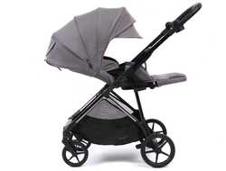 Коляска прогулочная Peppy Amici (Grey) рама Black Chrome