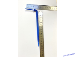 Стойка-капельница угловая 15см под трубку 3мм