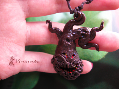 Мистический кулон к Хэллоуину - "Танец в Чаще"
