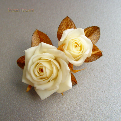 Жемчужные розы.