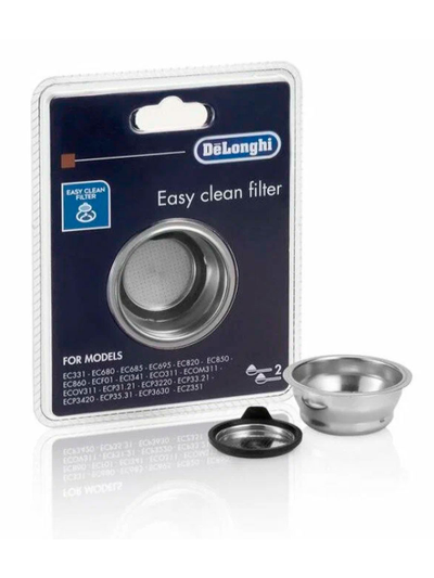 Фильтр-сито на 2 чашки для кофеварок Delonghi DLSC401